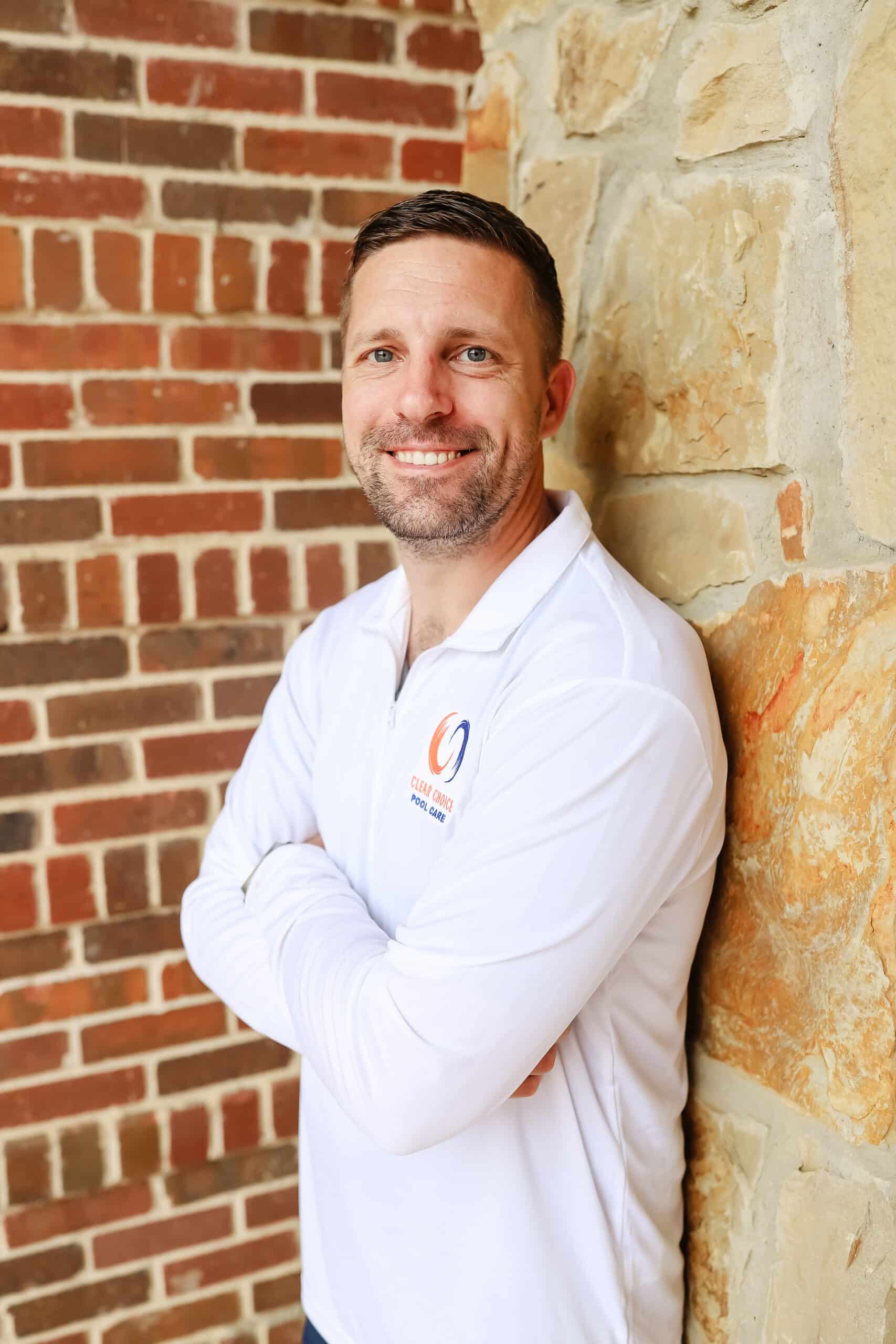 Image of Brian Wood, featuring Clear Choice Pool Care and highlighting Our Crew.