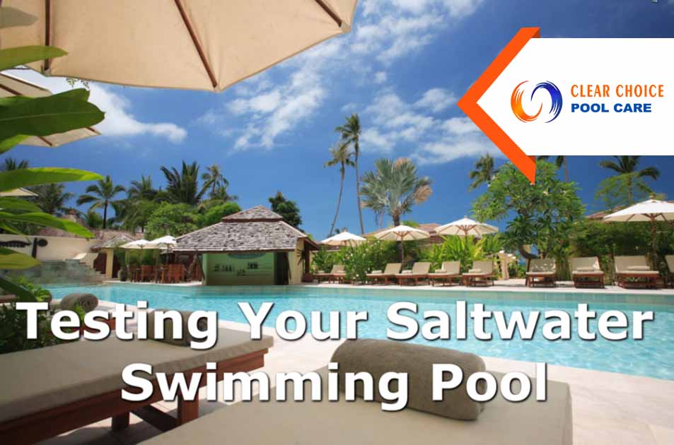 Image of Testing Your Saltwater Swimming Pool. Testing the water in your saltwater swimming pool can be a confusing and time-consuming task. Many pool owners struggle to determine the right balance of chemicals and often end up with imbalanced water that can lead to costly maintenance issues. Imagine spending hours testing and adjusting your pool's chemical levels, only to find out that you've done it wrong and now your pool is clouded or has irritating chlorine levels. It's frustrating, time-consuming, and can take away the joy of owning a swimming pool. Introducing Clear Choice Pool Care - the solution to your saltwater pool testing woes. With our easy-to-use testing kits and step-by-step instructions, you'll become a pro at testing your pool in no time. Say goodbye to guesswork and hello to crystal-clear water! Our testing kits are designed specifically for saltwater swimming pools, ensuring accurate readings every time. Simply follow our clear instructions and use our reliable testing equipment to measure your pool's chlorine, pH levels, alkalinity, and more. Once you have the test results, Clear Choice Pool Care provides you with personalized recommendations on how to balance your pool's chemicals. You'll know exactly what chemicals to add and in what quantities, taking the guesswork out of maintaining a perfect swimming environment. Spend less time worrying about your saltwater swimming pool and more time enjoying it with Clear Choice Pool Care. Start testing smarter today!