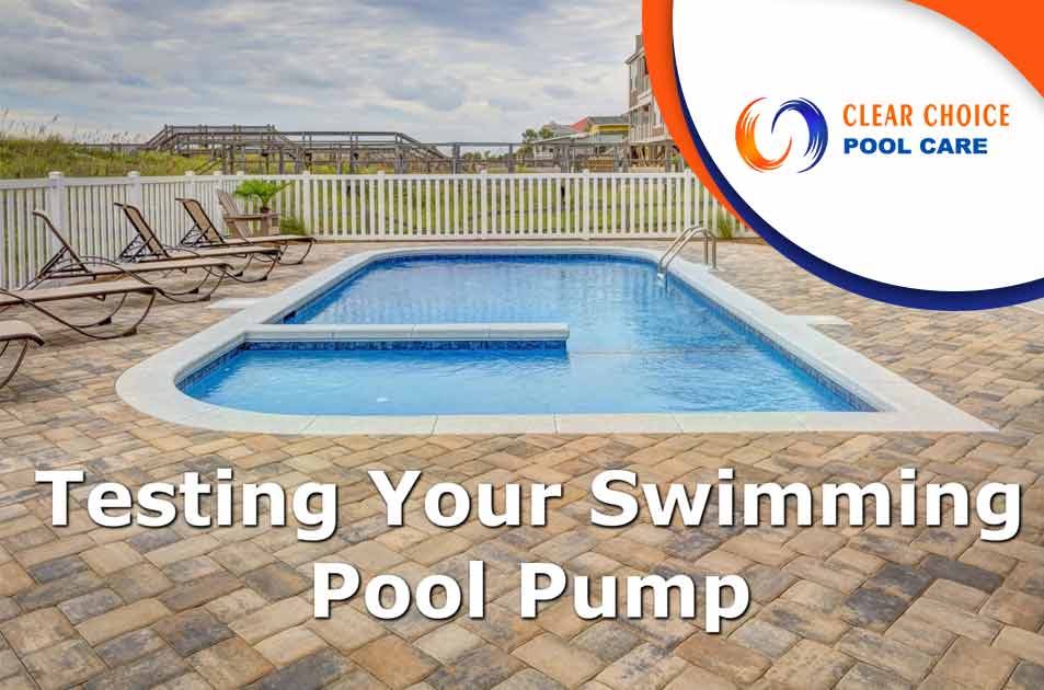 Image of Swimming Pool Pump. Keeping your swimming pool clean and properly maintained can be a challenging task. One of the key components to monitor is your pool pump, as it plays a crucial role in the overall functionality of your pool. A malfunctioning or inefficient pool pump can lead to a host of problems. It can result in poor water circulation, inadequate filtration, and increased energy consumption, costing you both time and money. Additionally, it can negatively impact the clarity and cleanliness of your pool water, making it less enjoyable for you and your family. Introducing Clear Choice Pool Care - your ultimate solution for testing and optimizing your swimming pool pump. Our team of experts uses state-of-the-art equipment and techniques to assess the performance of your pump, ensuring it is running at its peak efficiency. By identifying any issues early on, we prevent costly repairs down the line and help you maintain crystal clear water all season long. Don't let a faulty pool pump ruin your swimming experience. Trust Clear Choice Pool Care to keep your pump in top shape so you can enjoy a clean, refreshing swim every time!