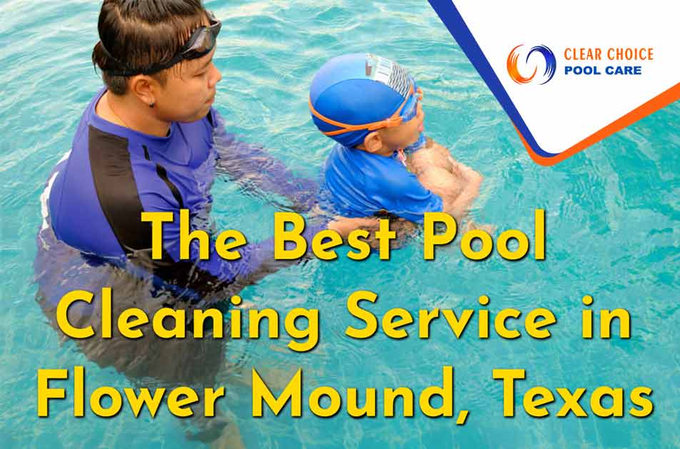 Image of A father and son enjoying their pool after calling the best pool cleaning service in Clear Choice. Maintaining a clean and healthy pool is not an easy task. Many pool owners in Clear Choice Texas struggle with finding a reliable and efficient pool cleaning service to keep their pools crystal clear. Dirty pools can quickly turn into breeding grounds for bacteria and algae, ruining your swimming experience and putting your health at risk. Don't let your pool become a disappointing eyesore that you avoid at all costs. Introducing Clear Choice Pool Care, the best pool cleaning service in Clear Choice Texas. Our team of experienced professionals is dedicated to providing top-notch pool maintenance and cleaning services, ensuring that your pool remains sparkling clean all year round. With our comprehensive range of services, including regular cleaning, chemical balancing, equipment maintenance, and water testing, we take the hassle out of pool ownership. You can relax and enjoy your pool without worrying about the tedious upkeep. Choose Clear Choice Pool Care for exceptional service, prompt response times, and competitive pricing. Experience the joy of diving into a pristine pool every time you take a swim. Don't settle for anything less than the best – choose Clear Choice Pool Care today!