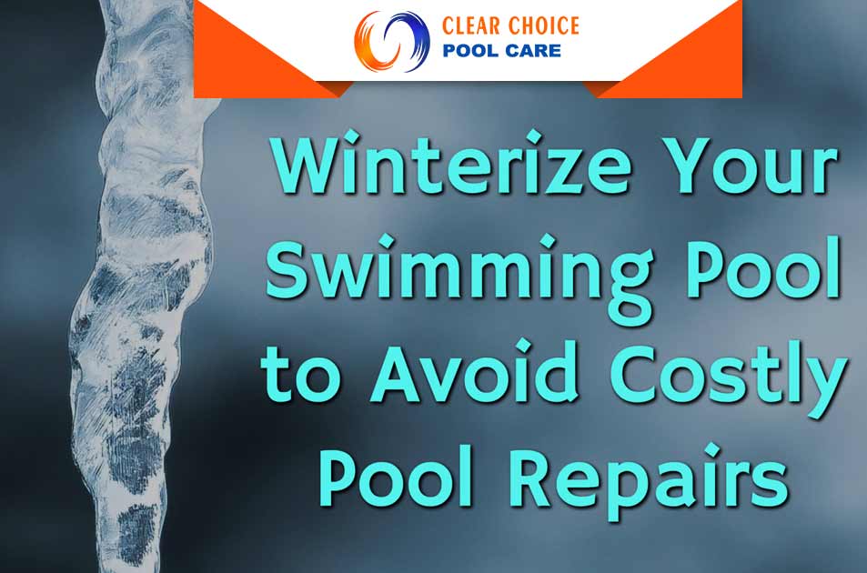 Image of Icicle to remind pool owners to winterize pools and avoid costly pool repair. Winterizing your pool can be a daunting and time-consuming task. Neglecting proper winterization can lead to costly pool repairs in the long run. The last thing you want is to spend your precious time and hard-earned money fixing avoidable pool issues caused by improper winterization. Don't let the cold season ruin your pool and drain your wallet! Introducing Clear Choice Pool Care, your trusted partner in hassle-free pool maintenance. Our expert team knows exactly how to winterize your pool to prevent any potential damage or repairs. Sit back, relax, and let us handle the entire winterization process for you. With Clear Choice Pool Care, you can enjoy peace of mind knowing that your pool is safeguarded against freezing temperatures, ice damage, and other winter-related issues. Say goodbye to unnecessary expenses and hello to a worry-free winter season.