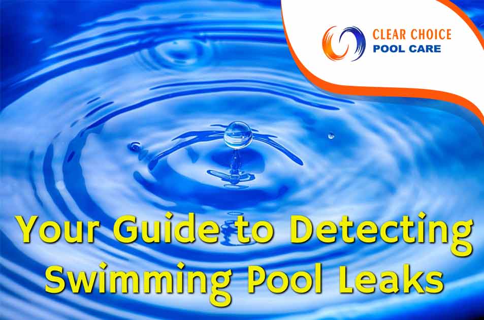 Image of Test for detecting pool leaks. Are you tired of constantly dealing with mysterious pool leaks? It's frustrating to spend your time and money trying to pinpoint the source of the problem, only to come up empty-handed.Pool leaks can be a nightmare for any pool owner. Not only do they lead to costly water loss, but they also damage your pool's structure, equipment, and surrounding areas. The longer you ignore the issue, the worse it gets. Introducing Clear Choice Pool Care's Guide to Detecting Pool Leaks. With this comprehensive guide, you'll gain valuable insights and expert tips on identifying and fixing pool leaks quickly and effectively. Say goodbye to wasted time and money on ineffective solutions, and start enjoying a leak-free pool that you can fully relax and enjoy.